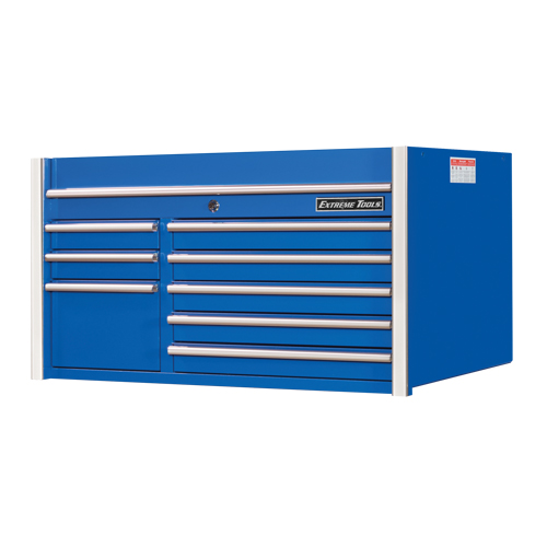 RX Series Tool Chest, 41" W, 8 Drawers, Blue Mukwa Safety Services