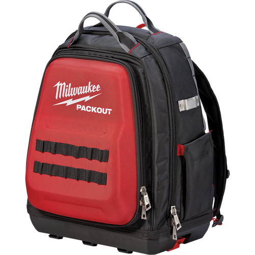 Sac &agrave; dos Packout, 15-3/4" lo x 11-4/5" la, Noir/Rouge, Balistique Mukwa Safety Services