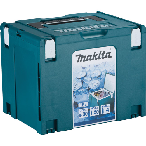 Tr&egrave;s grande glaci&egrave;re thermique interverrouillable, 18 L/ 19 pintes / 4,75 gal. Capacit&eacute; Mukwa Safety Services
