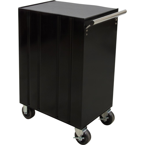 Chariot &agrave; outils industriel, 7 tiroirs, 27" la x 18-3/4" p x 39" h, Noir Mukwa Safety Services