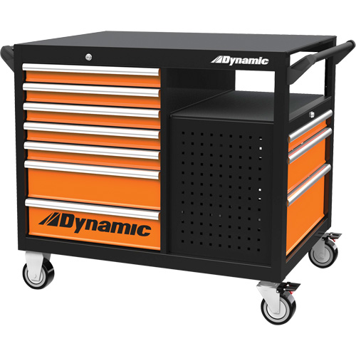 Chariot industriel, 2 tiers, 45" x 40" x 28-3/4" Mukwa Safety Services