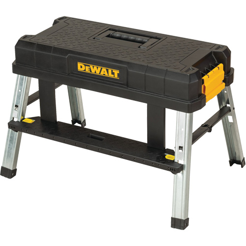 Storage Step Stool, 11-3/5" W x 25-1/5" D x 11-1/3" H, Black Mukwa Safety Services