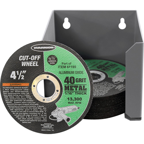 4-1/2" Cut-Off Wheel Dispenser Mukwa Safety Services