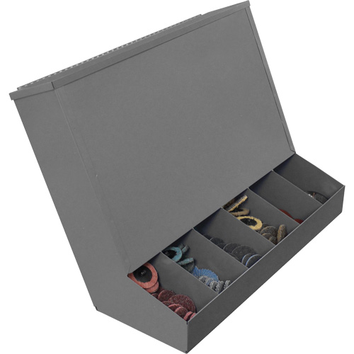 Gravity Feed Dispenser with Lid Mukwa Safety Services