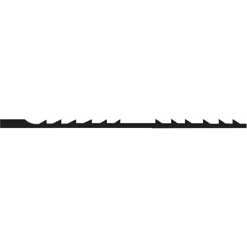 12 lames de scie &agrave; chantourner meul&eacute; avec pr&eacute;cision, Coupe spirale, 0,043" la x 5" lo, 10 dents par pouce Mukwa Safety Services