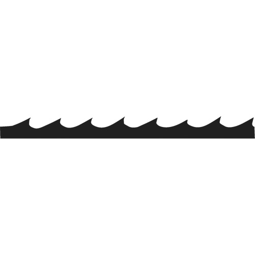 12-Piece Skip Tooth Scroll Saw Blades, Scroll cutting, 0.063" W x 5" L, 9-1/2 TPI Mukwa Safety Services
