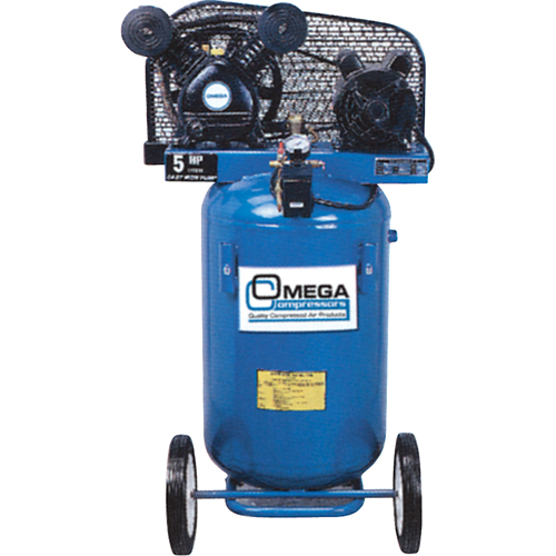Professional Series Air Compressors, Electric, 16.6 Gal. (20 US Gal), 125 PSI, 115/1 V Mukwa Safety Services