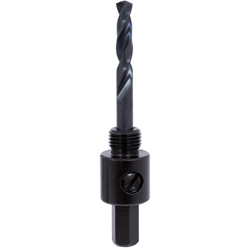 Mandrin pour scie-cloche &agrave; tige triangulaire, 9/16" - 1-3/16", 3/8" Tige Mukwa Safety Services