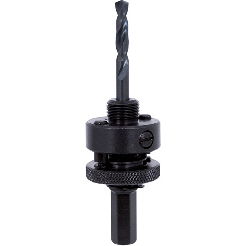 Mandrin de scie-cloche &agrave; tige hexagonale M45P, 1-1/4" - 6", 7/16" Tige Mukwa Safety Services