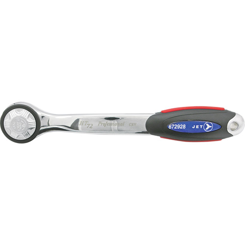 HT-1272 72-Tooth Ratchet Wrench, 1/2" Drive, Ergonomic Handle Mukwa Safety Services
