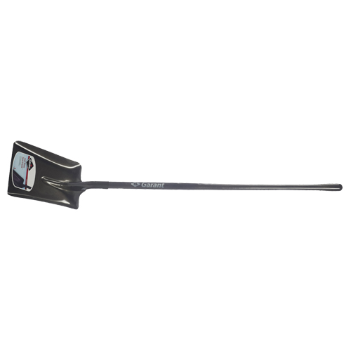 Snow Shovel, Tempered Steel Blade, 11.25" Wide, Straight Handle Mukwa Safety Services