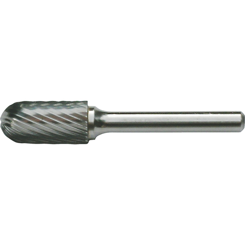 Fraises au carbure solide - Forme cylindrique avec embout sph&eacute;rique CLEVELAND, SC-14, 3/16" dia., 5/8" profondeur de la coupe Mukwa Safety Services