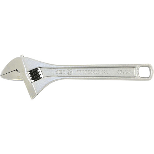 AWP-8 Cl&eacute; &agrave; molette professionnelle ultra-robuste, 8" lo, la max. 1-1/8", Chrome Mukwa Safety Services