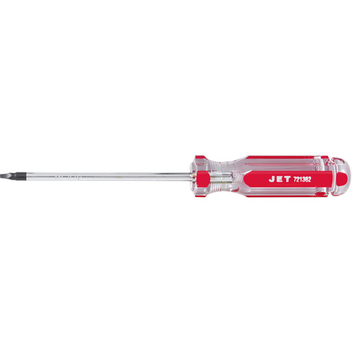 Tournevis carr&eacute; avec manche g&eacute;ant, Tige de #2, Ronde, 5" lo, Prise en Plastique Mukwa Safety Services