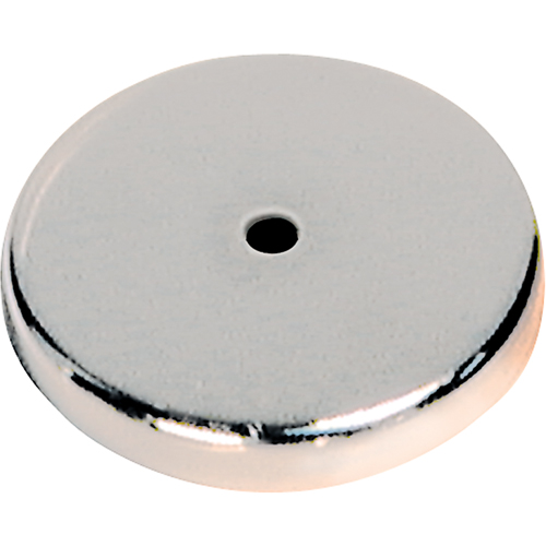 Aimants ronds &agrave; profil bas, dia. 2-1/32", Force de 19 lb Mukwa Safety Services