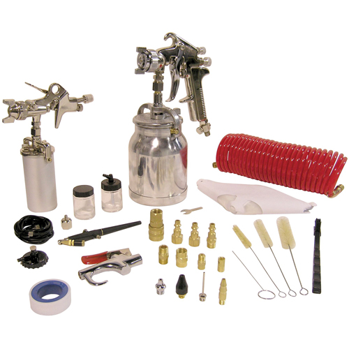 43-Pc. Spray Gun Kits Mukwa Safety Services