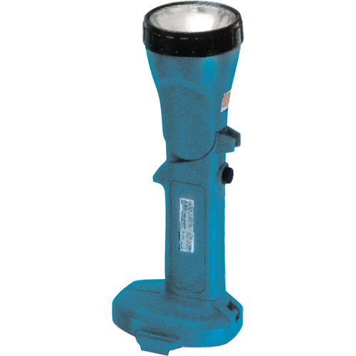 Heavy-Duty Flashlights, Halogen, 2 Hrs. Run Time, Rechargeable Battery, Plastic Mukwa Safety Services