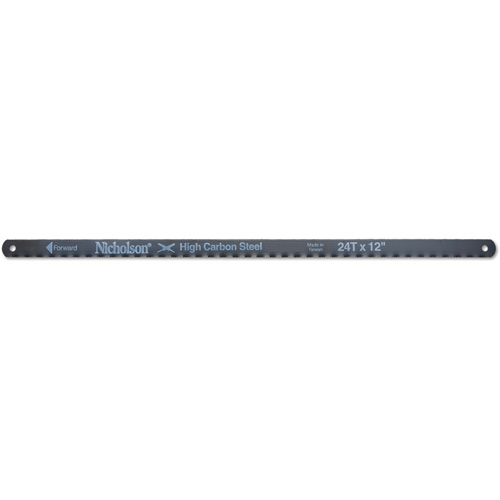 Replacement Shatterproof Hacksaw Blade, Carbon, 10" L, 18 TPI Mukwa Safety Services