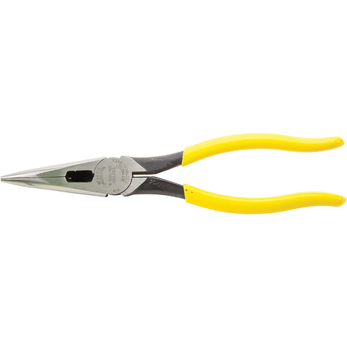 Long Nose With Side Cutter, 8-7/16" L Mukwa Safety Services