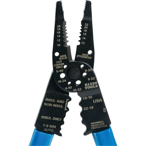 Outils polyvalents &agrave; bec long, 8-1/4" lo, 10 - 22 AWG Mukwa Safety Services