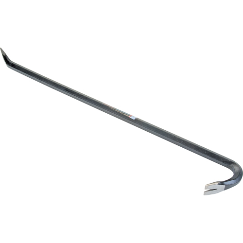 Gooseneck Wrecking Bar, 3/4" Width, 30" Length Mukwa Safety Services