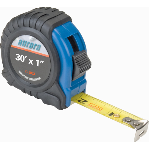 Measuring Tape, 1" x 30', in/ft. Graduations Mukwa Safety Services