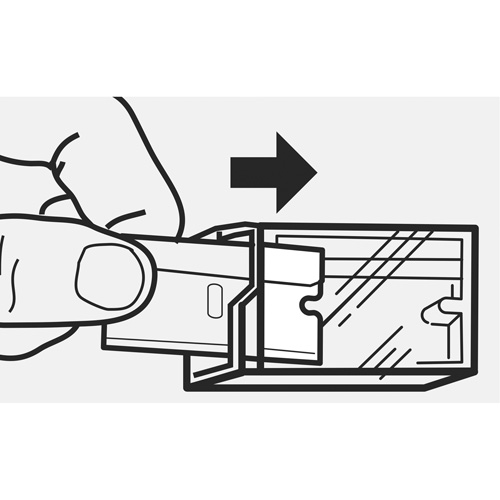 Glass Scraper Blade, High-Carbon Steel Blade Mukwa Safety Services