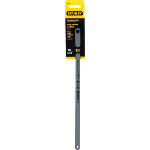 Lames de scie &agrave; m&eacute;taux en acier, 12" lo, 18 dents par pouce Mukwa Safety Services