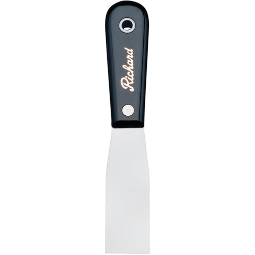 Putty Knife Flexible, Steel Blade, 1-1/4" Wide, Polypropylene Handle Mukwa Safety Services