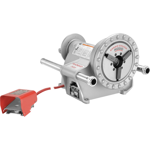Model 300 Power Drive, 57 RPM, 1/8" - 2"  Pipe Thread Mukwa Safety Services