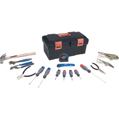 Ensembles d'outils de base, 17 morceaux Mukwa Safety Services