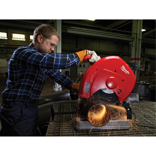 Abrasive Chop Saw, 14", 3900 No Load RPM, 120 V, 15 A Mukwa Safety Services