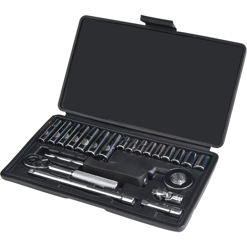 Jeu de douilles, 22 Mcx, Prise de 1/4", Profond Mukwa Safety Services