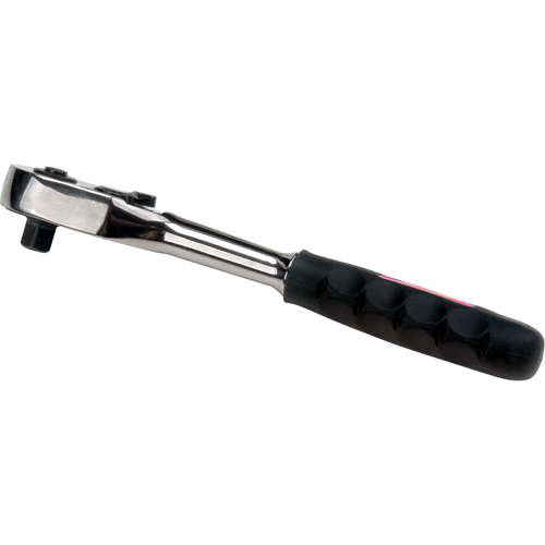 Quick-Release Rubber Grip Ratchet Wrench, 1/4" Drive, Rubber Handle Mukwa Safety Services
