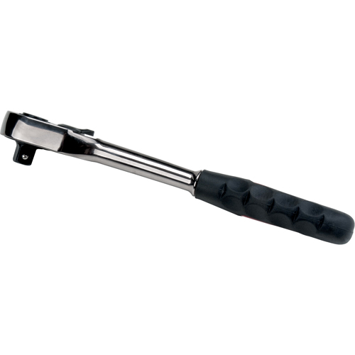 Quick-Release Rubber Grip Ratchet Wrench, 3/8" Drive, Rubber Handle Mukwa Safety Services