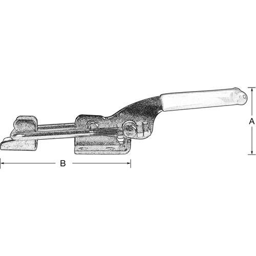 Latch Clamps, 360 lbs. Clamping Force Mukwa Safety Services