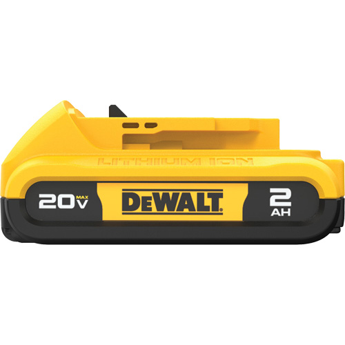 Bloc-piles 20 V Max* Compact XR, Lithium-ion, 20 V, 2 A Mukwa Safety Services