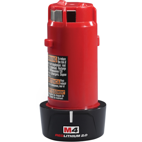 Blocs-piles M4 Redlithium, Lithium-ion, 4 V, 2 A Mukwa Safety Services