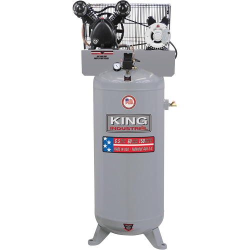 Industrial Compressors, 50 Gal. (60 US Gal) Mukwa Safety Services