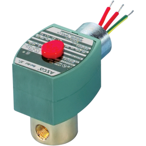 2-Way Direct Acting Solenoid Valves, 1/8" Pipe, 530 PSI Mukwa Safety Services