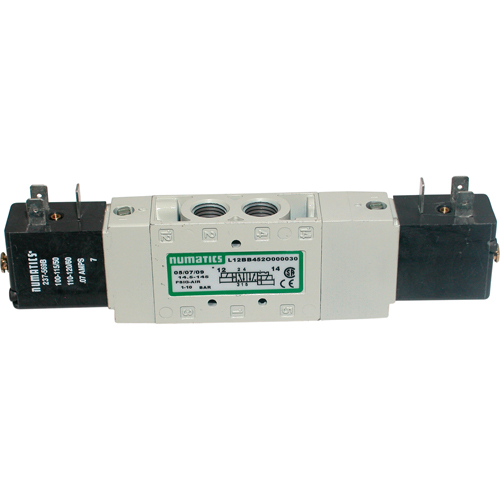 Pilot 5-Way 2-Position 4-Way Solenoid Valves, 3/8" Pipe, 150 PSI Mukwa Safety Services