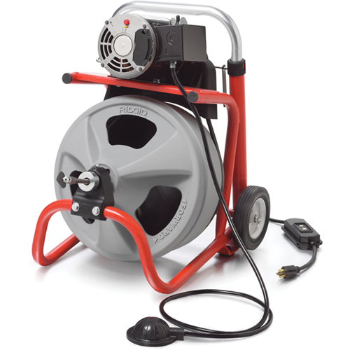 K-400 Drain Cleaning Machine with C-31 IW Cable, Electric, 3/8" Mukwa Safety Services