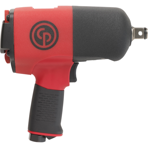 Aluminum Impact Wrench, 1/2" Drive, 1/4" NPTF Air Inlet, 11500 No Load RPM Mukwa Safety Services