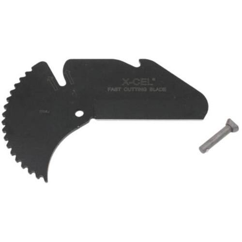 Large Diameter Ratcheting Plastic Pipe and Tubing Cutter, 2-3/8" Capacity Mukwa Safety Services