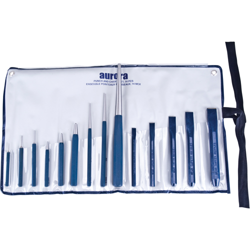 Punch and Chisel Set, 14 Pieces Mukwa Safety Services