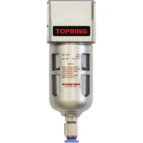 Filtreurs, Modulaire, 1/4" NPT, Drain Semi-automatique, Pour Eau Mukwa Safety Services