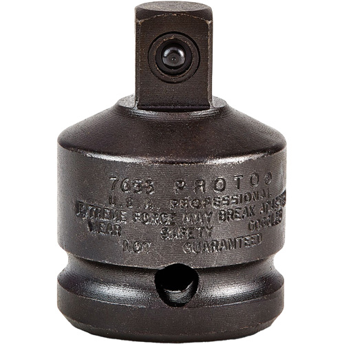 Douille adaptateur, Chocs, Prise 3/4", Douille 1/2", 2,0625" lo Mukwa Safety Services