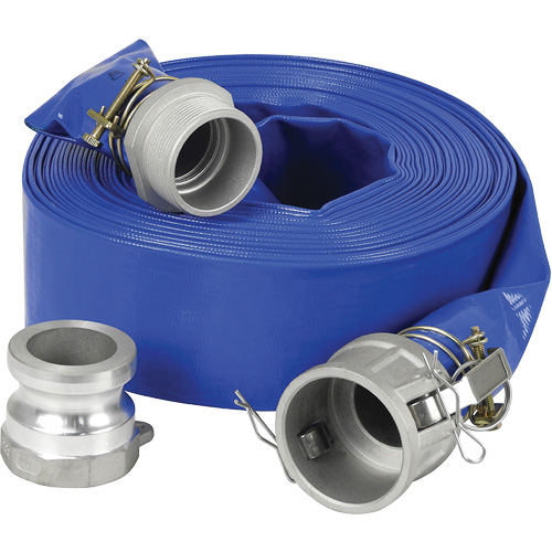 Tuyau de d&eacute;charge pour pompe &agrave; eau, 2" x 600" Mukwa Safety Services
