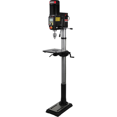 Perceuses &agrave; colonne de plancher Nova Viking DVR, 16", Mandrin 5/8", 3000 tr/min Mukwa Safety Services