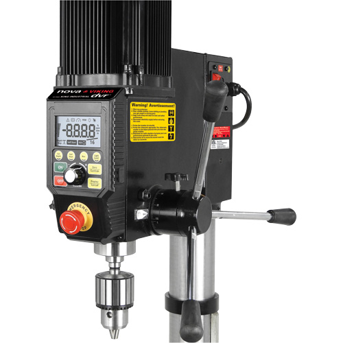 Perceuses &agrave; colonne de plancher Nova Viking DVR, 16", Mandrin 5/8", 3000 tr/min Mukwa Safety Services